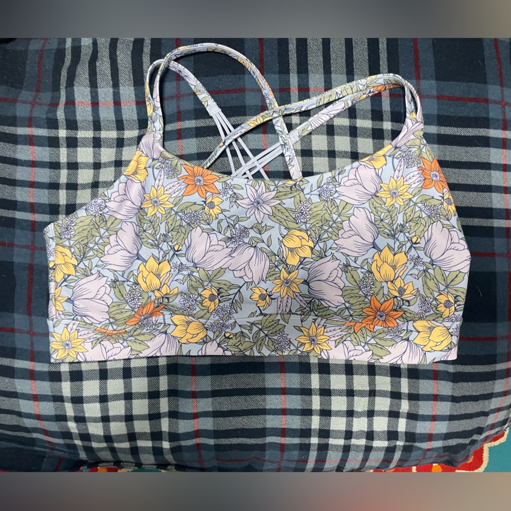 Freely Floral Sports Bra